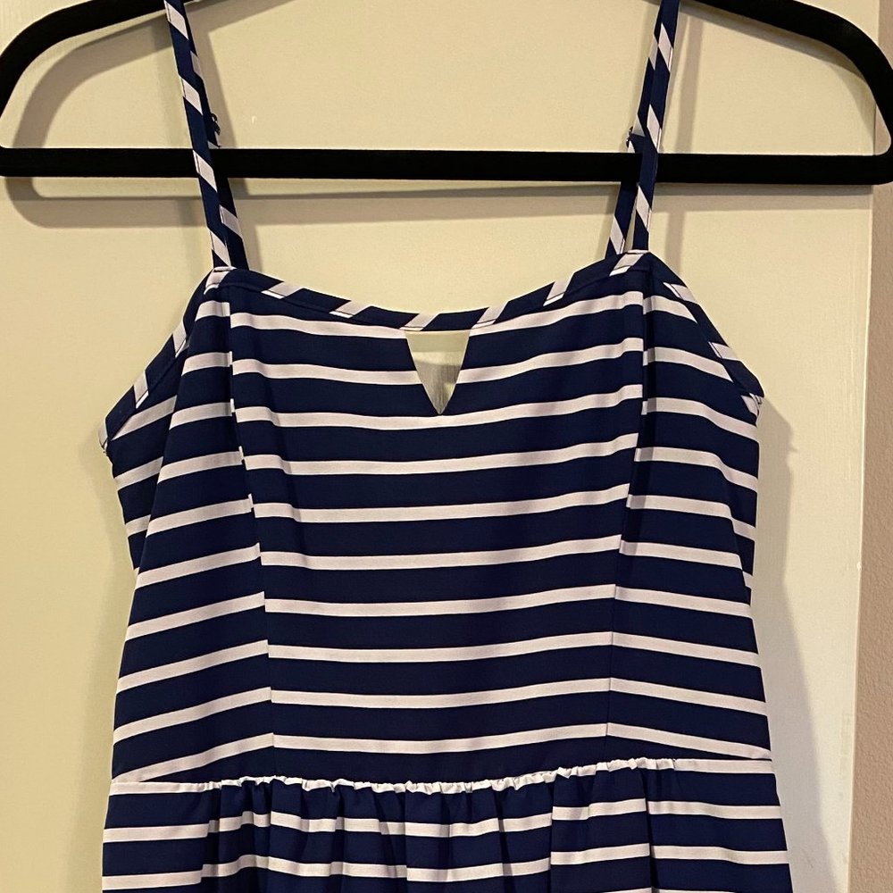 Anna summer striped dress